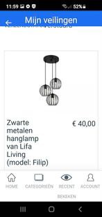 Hanglamp Liva living model Filip, Huis en Inrichting, Nieuw, Ophalen