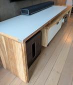 Tv meubel Xooon (in breedte te verstellen), Huis en Inrichting, Kasten | Televisiemeubels, Ophalen, Gebruikt, 200 cm of meer, Metaal