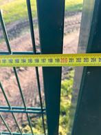 Draaipoort hekwerk, Met poort, Gebruikt, Dubbelstaafmat hekwerk, Ophalen of Verzenden