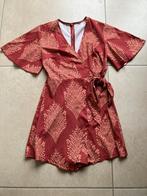 Oranje-rode jumpsuit S, Kleding | Dames, Overige kleuren, Ophalen of Verzenden, Zo goed als nieuw, Maat 36 (S)