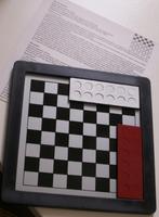 Damspel en molen-of lijnen spel reisformaat magnetisch, Hobby en Vrije tijd, Gezelschapsspellen | Bordspellen, Verzenden, Nieuw