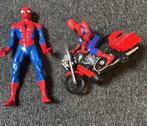 Spiderman Figuren met Motor met muziek, Ophalen, Zo goed als nieuw