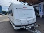 Dethleffs Camper 470 ER enkele bedden + mover + thule luifel, Caravans en Kamperen, Caravans, Overige typen, Bedrijf, Treinzit