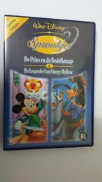 Walt Disney sprookjes dvd de prins en de bedelknaap deel 1, Gebruikt, Ophalen of Verzenden