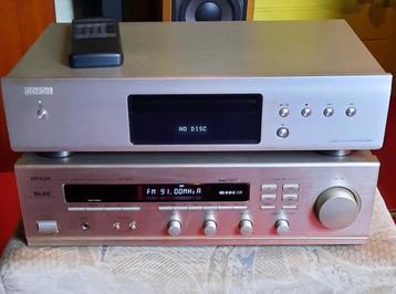 Denon dra-585rd en Denon dcd-520ae met 32-bit 192kHz Dac. 🟢 beschikbaar voor biedingen