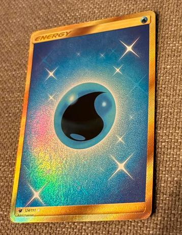 Water energy (cin 124) pokemon kaart beschikbaar voor biedingen