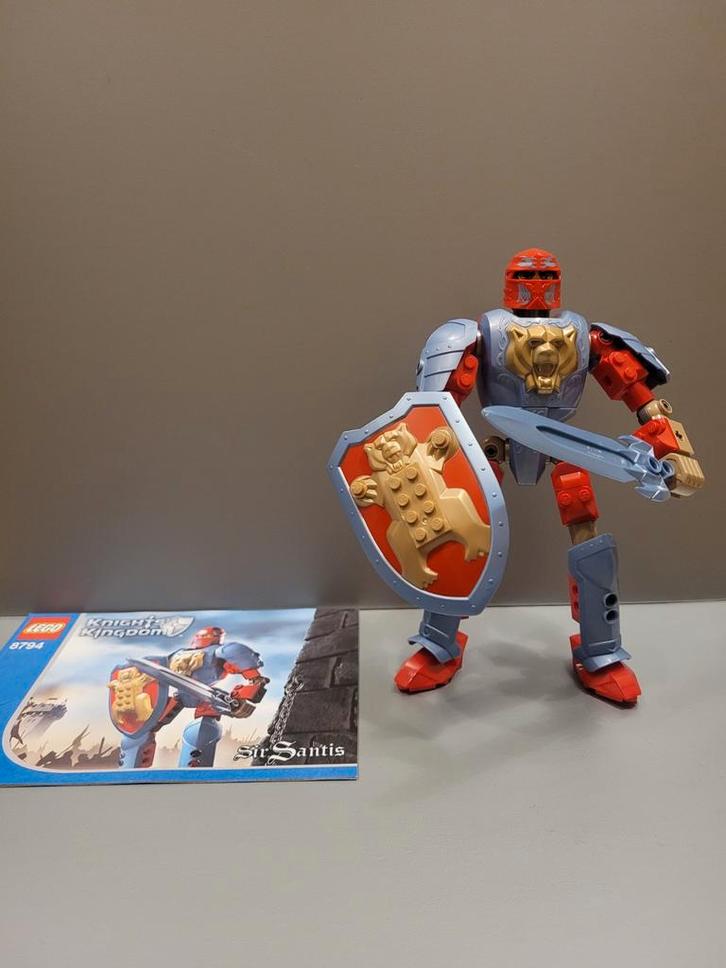 Lego Knights Kingdom Sir Santis 8794 - Complete set, Kinderen en Baby's, Speelgoed | Duplo en Lego, Zo goed als nieuw, Lego, Complete set