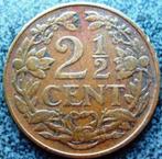 Halve stuiver - 2 1/2 cent 1918., Postzegels en Munten, Munten | Nederland, Verzenden, Koningin Wilhelmina, Overige waardes, Losse munt