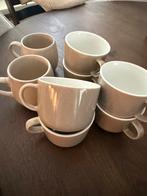 Cappuccino mokken 8x, Huis en Inrichting, Keuken | Servies, Ophalen, Keramiek, Zo goed als nieuw, Overige stijlen