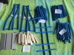 hele set met lego blauwe rails Niet elektriche, Ophalen of Verzenden, Gebruikt, Complete set, Lego