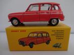 Renault 4L Rood nr: 518 van Dinky Toys schaal 1/43, Hobby en Vrije tijd, Modelauto's | 1:43, Ophalen of Verzenden, Nieuw, Auto