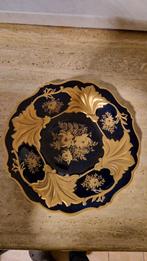 Echte Weimar Porzellan Jutta 33 Cm schaal- Kobaltblauw /Goud, Antiek en Kunst, Ophalen of Verzenden