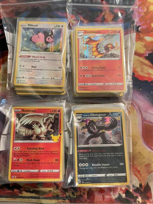Pokemon set van 50 kaarten inclusief 5 Holo kaarten, Hobby en Vrije tijd, Verzamelkaartspellen | Pokémon, Zo goed als nieuw, Meerdere kaarten