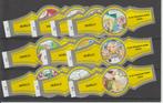 reeks - 1076-  asterix    1- 10 sigarenbandjes, Verzamelen, Ophalen of Verzenden, Zo goed als nieuw, Sigarenbandjes