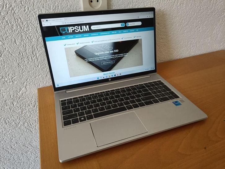 HP Probook 450 G8 | i5 1135G7 | 8gb DDR4 | 250gb SSD, Computers en Software, Windows Laptops, Refurbished, 15 inch, SSD, 2 tot 3 Ghz