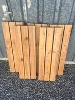 5x legplank houten opbergrek / stellingkast, Huis en Inrichting, Ophalen of Verzenden