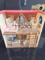 Sylvanian poppenhuis compleet, Ophalen of Verzenden, Zo goed als nieuw