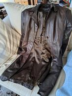 Vintage leren jas - bruin, mt.38, Maat 38/40 (M), Bruin, Ophalen of Verzenden, Stafford Hills