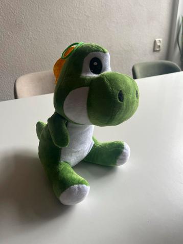 Groene Yoshi Knuffel - Zo goed als nieuw! beschikbaar voor biedingen