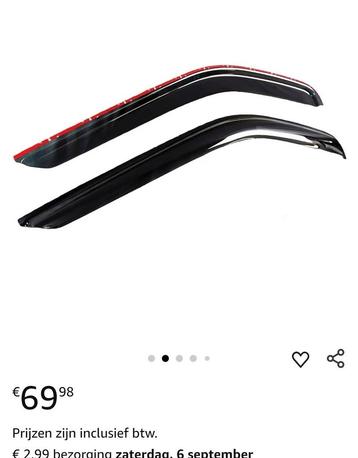 Zijwindschermen Ford Transit 2013-2019 beschikbaar voor biedingen