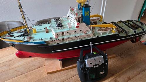 RC Modelbouw Sleepboot Smit Rotterdam – schaal 1:75 – zender, Hobby en Vrije tijd, Modelbouw | Radiografisch | Overige, Gebruikt