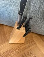 Messenblok met Messen, Ophalen of Verzenden, Gebruikt