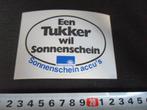 sticker een tukker wil sonnenschein accu auto, Ophalen, Zo goed als nieuw, Bedrijf of Vereniging