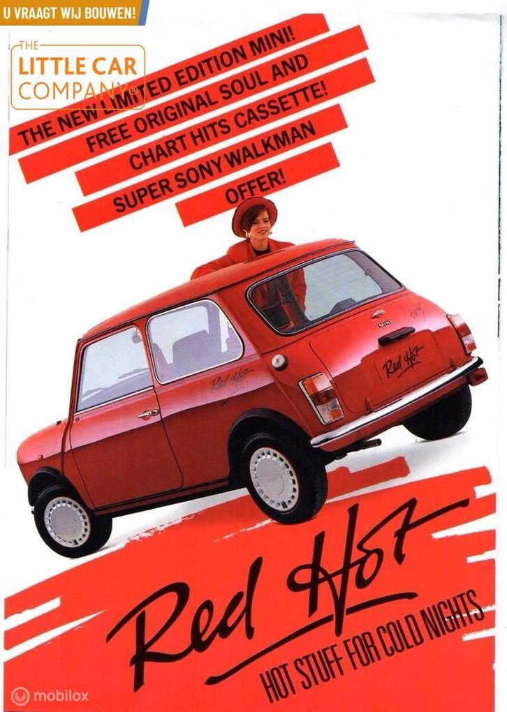 Austin Mini 1000, U vraagt wij bouwen!, Auto's, Austin, Bedrijf, Te koop, Benzine, Sedan, Handgeschakeld, Origineel Nederlands