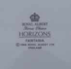 Super Royal Albert Horizons Fantasia Wit met Pastel Servies, Nieuw, Ophalen of Verzenden, Wedgwood, Porselein