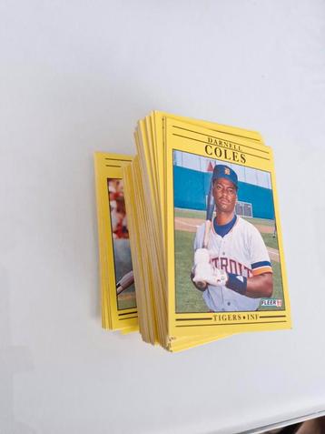 Fleer '91 Baseball Kaarten - Vintage Collectie beschikbaar voor biedingen