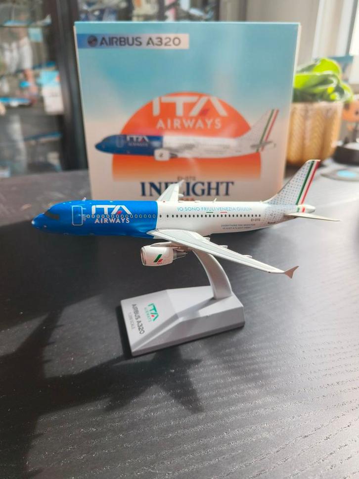 Inflight 200 ITA Airways Airbus A320 EI-DTG IF320AZ0523, Verzamelen, Luchtvaart en Vliegtuigspotten, Zo goed als nieuw, Schaalmodel