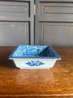 Vintage schaal 15cm japans keramiek m vogels beschilderd, Ophalen of Verzenden