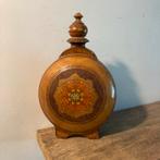Vintage Houten Veldfles Bulgarije, Antiek en Kunst, Ophalen of Verzenden