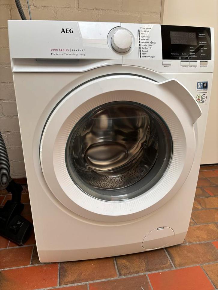 AEG Lavamat 6000 Serie - Voorlader Wasmachine, Witgoed en Apparatuur, Wasmachines, Gebruikt, Voorlader, 6 tot 8 kg, 85 tot 90 cm