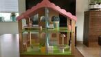 Houten poppenhuis zgan, Ophalen of Verzenden, Zo goed als nieuw