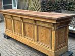 Toonbank,2.67 L, authentiek,ornamenten,panelen,lades,vakken, Antiek en Kunst, Curiosa en Brocante, Ophalen