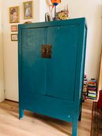 Brocante Chinese kast, bruidskast, linnenkast, Ophalen