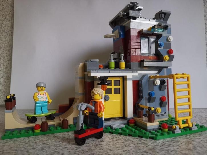 Lego Creator – 31081 Skatehuis, Kinderen en Baby's, Speelgoed | Duplo en Lego, Zo goed als nieuw, Lego, Complete set, Ophalen of Verzenden