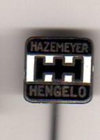Speldje HAZEMEIJER HENGELO IH (A8)  KIJK OOK EENS NAAR MIJN, Verzamelen, Speldjes, Pins en Buttons, Verzenden, Gebruikt, Overige onderwerpen