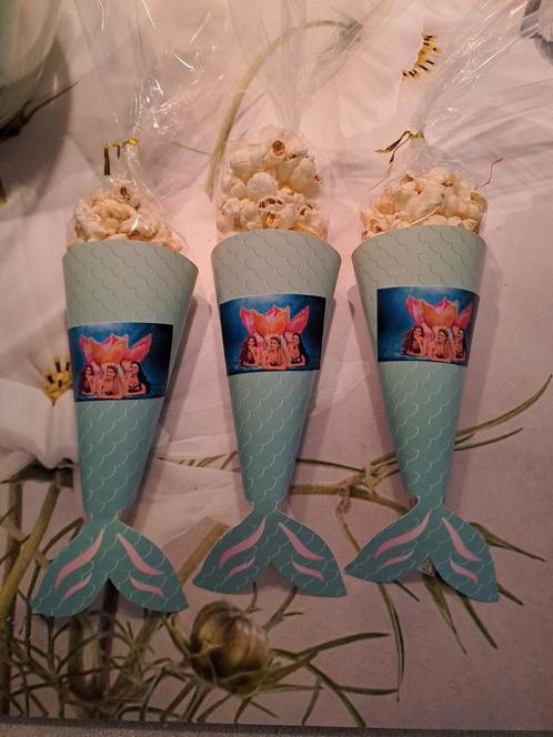 K3 Zeemeermin traktatie " Popcorn", Hobby en Vrije tijd, Feestartikelen, Nieuw, Feestartikel, Verjaardag, Ophalen of Verzenden