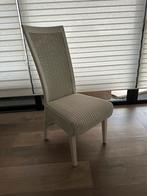 6x Witte Loyd Loom stoelen, Huis en Inrichting, Stoelen, Ophalen, Gebruikt, Loyd Loom, Wit