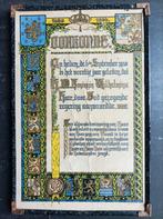 Oorkonde Koningin Wilhelmina 1938, Postzegels en Munten, Aandelen en Waardepapieren, Ophalen, 1920 tot 1950