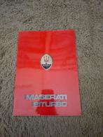 Autofolder Maserati Biturbo, Verzenden, Overige merken