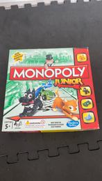 Monopoly junior €5, Hobby en Vrije tijd, Gezelschapsspellen | Bordspellen, Ophalen, Zo goed als nieuw