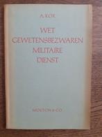 A Kok - Wet Gewetensbezwaren Militaire Dienst, Boeken, Ophalen of Verzenden, Nederland