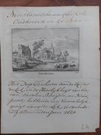 188 / Tienhoven Gravure van A. Rademaker, Antiek en Kunst, Kunst | Etsen en Gravures, Ophalen of Verzenden