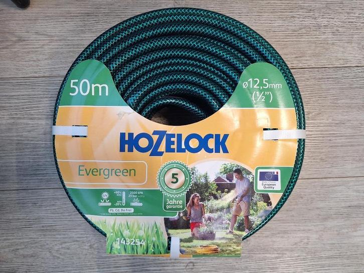 Hozelock tuinslang Evergreen 12.5mm 25 meter, Tuin en Terras, Tuinslangen, Nieuw, Tuinslang, Ophalen of Verzenden