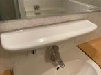 Sphinx witte keramische planchet, 60  16 cm, Ophalen, Gebruikt, Overige typen, 50 tot 100 cm