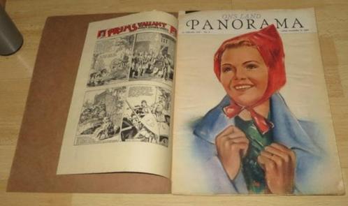 Ons Land Panorama - lees Portefeuille, Februari 1939, Boeken, Tijdschriften en Kranten, Gelezen, Overige typen, Ophalen of Verzenden