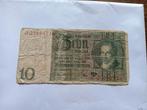 10 reichsmark 1924, Postzegels en Munten, Bankbiljetten | Europa | Niet-Eurobiljetten, Los biljet, Duitsland, Ophalen of Verzenden